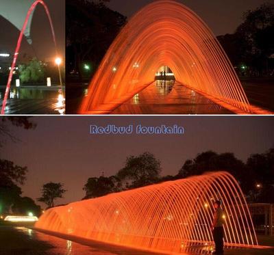 Laminar jetting fountain